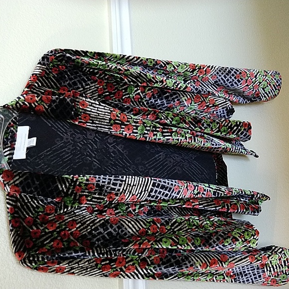 Anthropologie Cropped Velvet Blazer - Picture 12 of 14